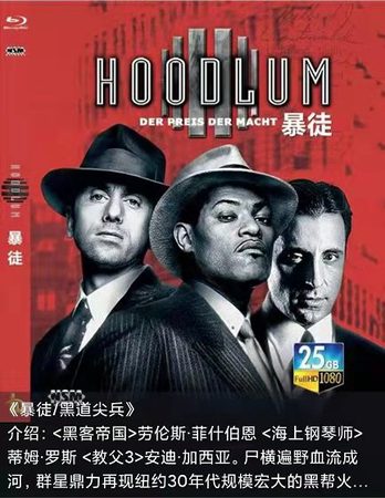 蓝光电影/蓝光碟-暴徒/黑道尖兵 hoodlum (1997)